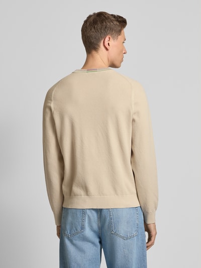 PAUL SMITH Strickpullover mit gerippten Abschlüssen Offwhite 5