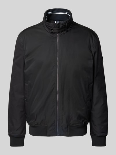 DIGEL Jacke mit Stehkragen Modell 'Davis' Metallic Black 2