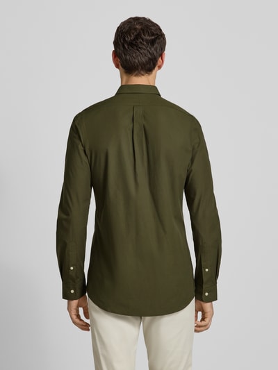 Polo Ralph Lauren Freizeithemd mit Knopfleiste Oliv 5