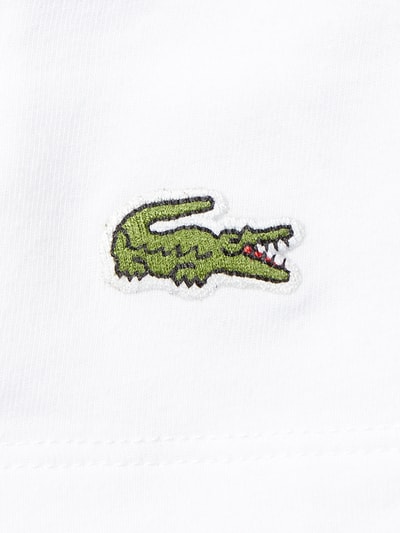 Lacoste Slim fit T-shirt, per twee verpakt Wit - 4