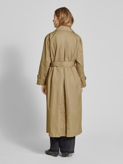 Mango Trenchcoat mit Umlegekragen Offwhite 5