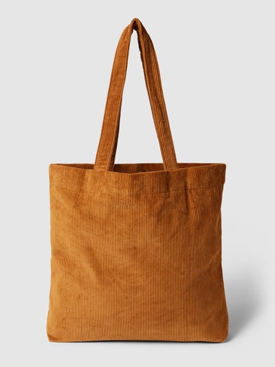 WOUF Shopper mit Allover-Muster Modell 'Caramel' Rostrot 5