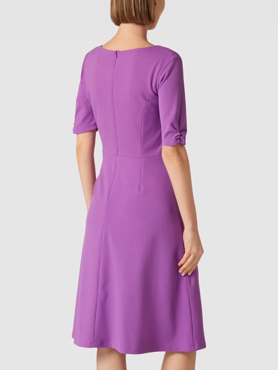 Paradi Cocktailjurk met V-hals Lila - 5