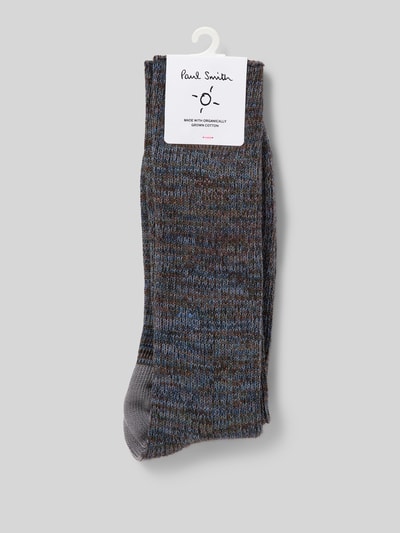 PAUL SMITH Socken mit Strukturmuster Modell 'HECTOR' Mittelgrau 3