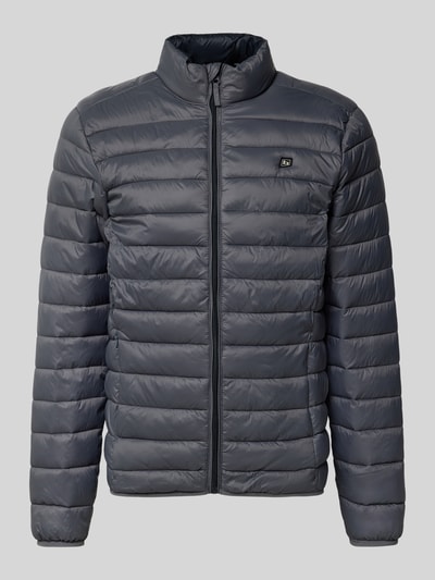 Blend Kurtka pikowana ze stójką model ‘Romsey’ Antracytowy 2