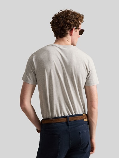Polo Ralph Lauren Regular Fit T-Shirt aus reiner Baumwolle Hellgrau 5