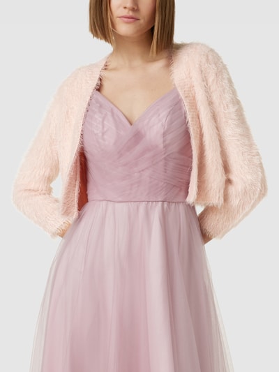 V.M. Bolero mit Strukturmuster Rosé 4