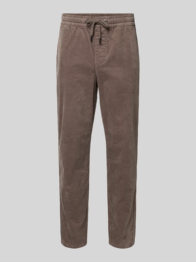 Only & Sons Tapered corduroy broek van katoenmix, model 'LINUS' Lichtbruin - 2