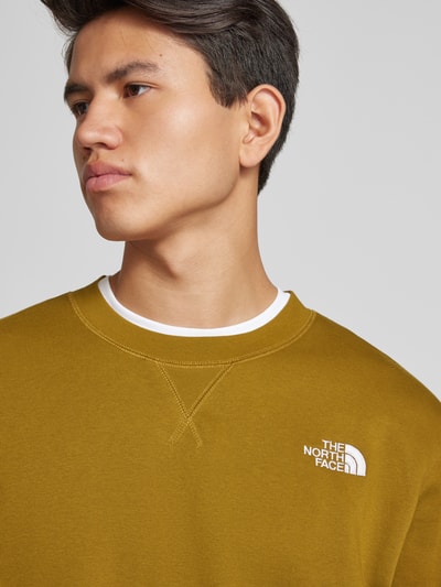 The North Face Sweatshirt mit Label-Print Khaki 3