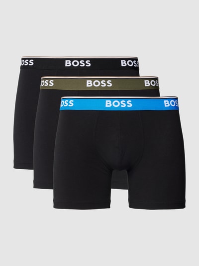 BOSS Trunks im 3er-Pack mit Label-Detail Black 1