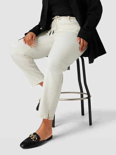 Tom Tailor Plus PLUS SIZE Jeans im 5-Pocket-Design Offwhite 3