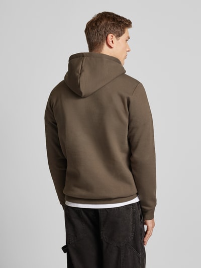 Only & Sons Hoodie met licht verbrede schouders, model 'CERES LIFE' Chocoladebruin - 5