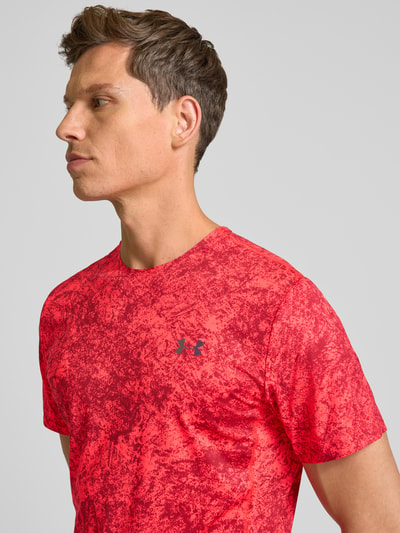 Under Armour T-Shirt mit Label-Print Modell 'Vanish' Hellrot 3