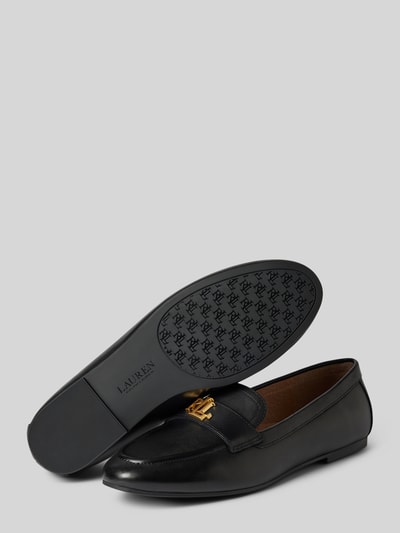 Lauren Ralph Lauren Loafer mit Label-Detail Modell 'AVERI' Black 4