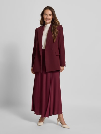 Jake*s Collection Maxirok met elastische band Aubergine - 1