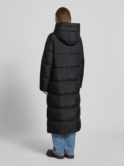 Jake*s Casual Gewatteerde jas met capuchon Zwart - 5