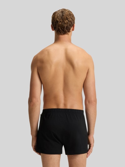 BOSS Bokserki o kroju regular fit z mieszanki bawełny model '2P JERSEY BOXER' Czarny 4