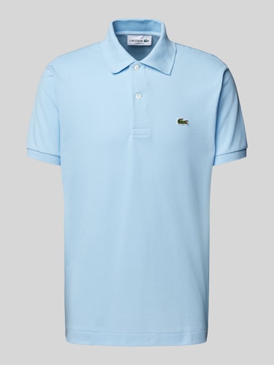 Lacoste Regular Fit Poloshirt mit Label-Patch Hellblau 2