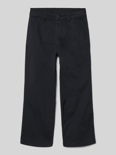 Tom Tailor Baggy Fit Chino aus Baumwoll-Mix mit Weitenregulierung innen Black 1