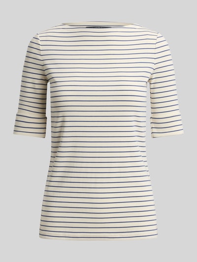 Lauren Ralph Lauren regular fit T-shirt van katoenmix Lichtblauw - 2