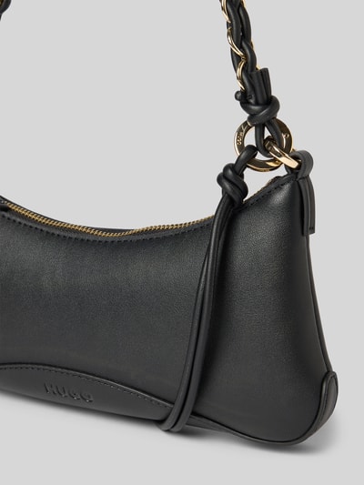 HUGO Clutch met Label in reliëf Model 'Ilary' Black - 3