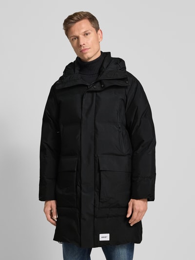 khujo Kurtka pikowana z kapturem model ‘WINER’ Czarny 4