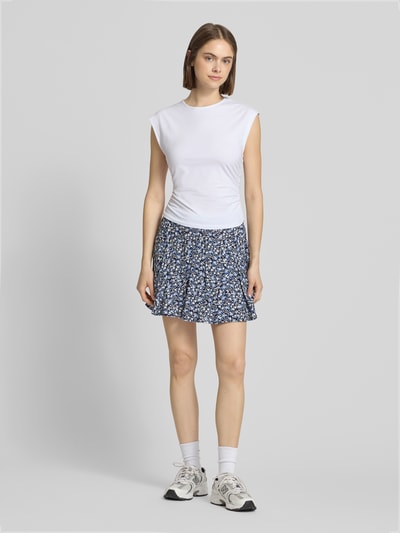 ONLY Mini-Skort aus reiner Viskose Modell 'NALA LIFE' Marine 1