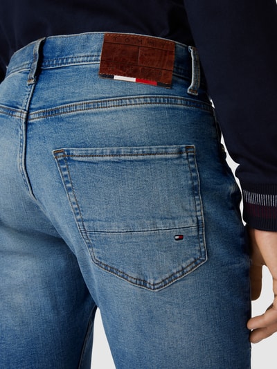 Tommy Hilfiger Jeansy z naszywką z logo model ‘HOUSTON’ Niebieski 3