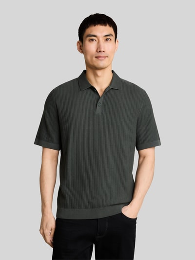 Tom Tailor Koszulka polo z czystej bawełny o kroju regular fit Czarny 4