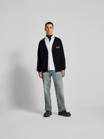 Kenzo Strickjacke mit Knopfleiste Black 1