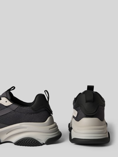 Steve Madden Sneaker aus Rindsnappa mit Plateau-Sohle Mittelgrau 2