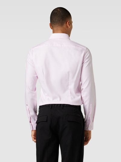 Seidensticker Super SF Slim fit zakelijk overhemd met kentkraag Rosé - 5