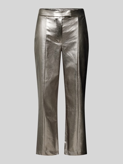 Smith and Soul Regular fit broek met verkort model Zilver - 1