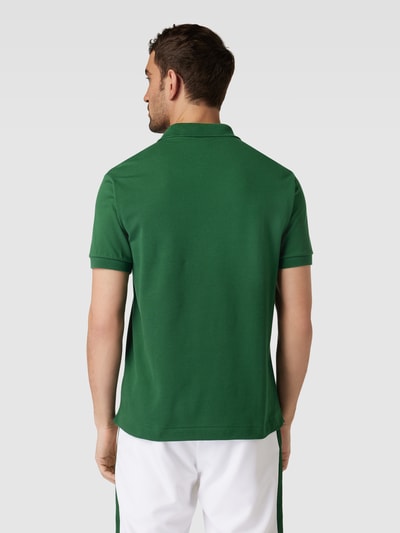 Lacoste Classic fit poloshirt met labeldetail Donkergroen - 5