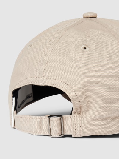 Armedangels Basecap mit Logo-Stitching Modell 'YENAAS' Beige 3