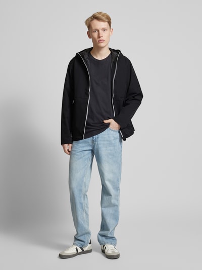 Jack & Jones Jacke mit Kapuze Modell 'ADAM' Black 1