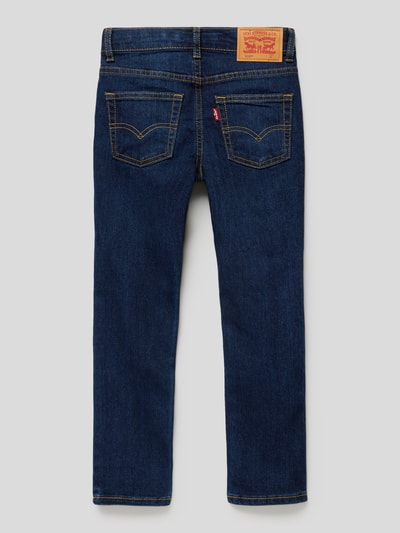 Levi’s® Kids Skinny fit jeans met labeldetail, model '510' Blauw - 3