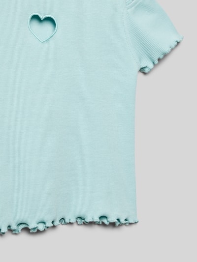 Mayoral T-Shirt mit Cut Outs Mint 2