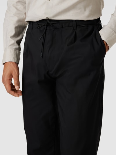 CK Calvin Klein Spodnie sportowe z wpuszczanymi kieszeniami Czarny 3