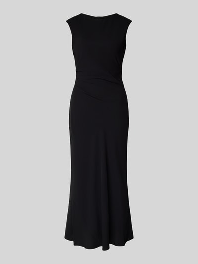 MANGO Midikleid mit Rundhalsausschnitt Modell 'EDGAR' Black 2