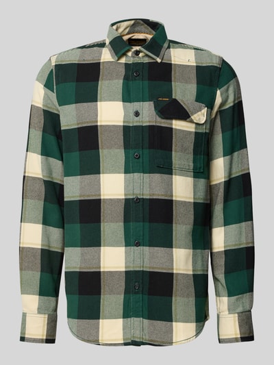 PME Legend Freizeithemd mit Knopfleiste Gruen 2