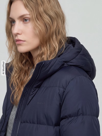GANT Steppjacke mit Kapuze Marine 3