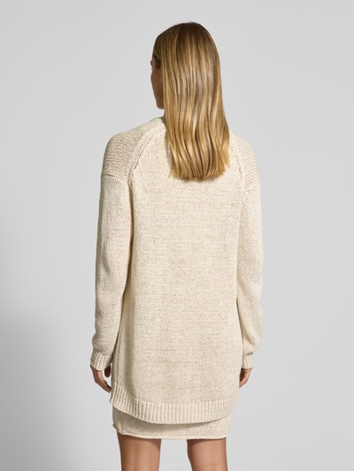 Marc O'Polo Comfort Fit Cardigan aus Baumwoll-Mix Ecru 5
