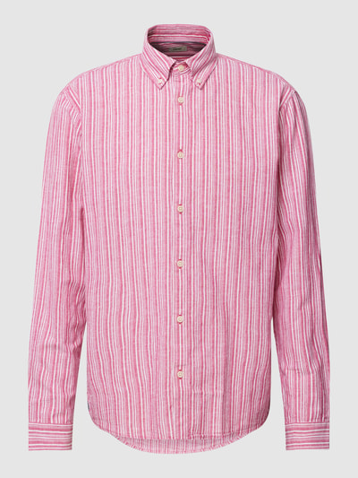 Esprit Regular Fit Freizeithemd mit Button-Down-Kragen Pink 2