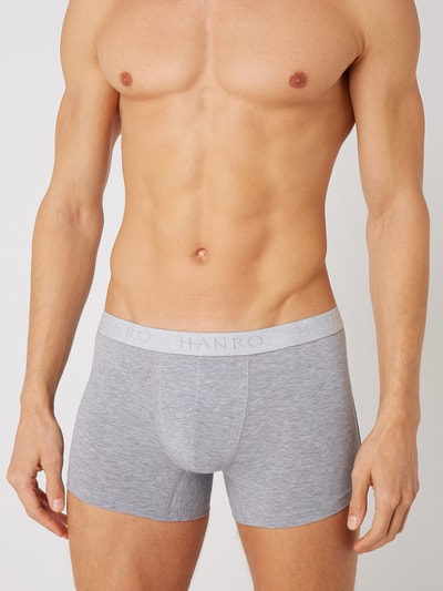 Hanro Boxershort met labeldetails in een set van 2 stuks Middengrijs gemêleerd - 3