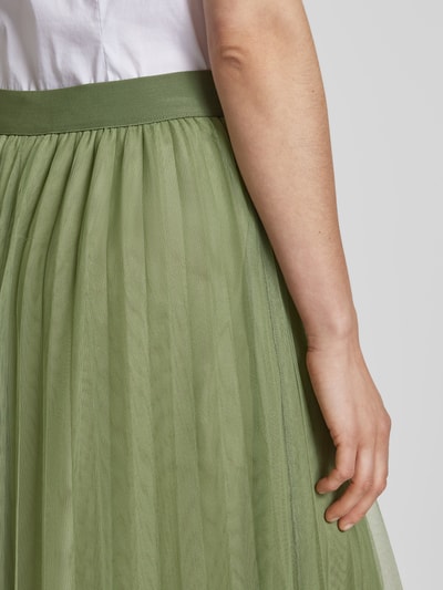 More & More Tüllrock mit elastischem Bund Oliv 3