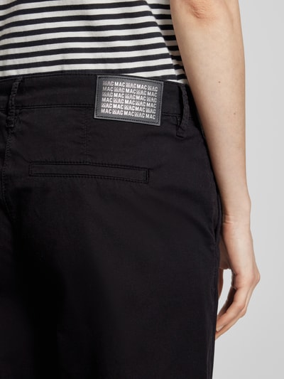 MAC Regular Fit Chino-Shorts mit Gürtelschlaufen Black 3