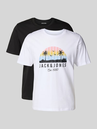 Jack & Jones T-shirt met ronde hals Zwart - 2