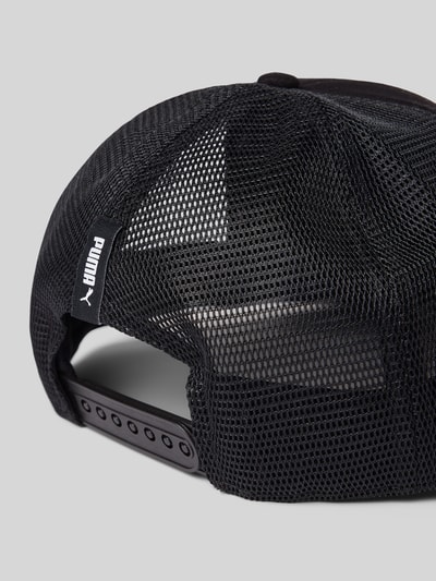 Produktfoto, Basecap mit Label-Print - PUMA x HYROX von PUMA, Optik: Unifarben, semitransparenter Einsatz, Schirm, verstellbarer Riegel, reine Baumwolle