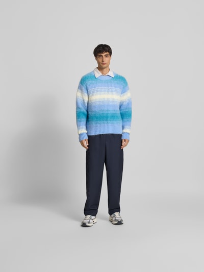 Kenzo Regular Fit Pullover aus Alpaka-Mix Hellblau 1